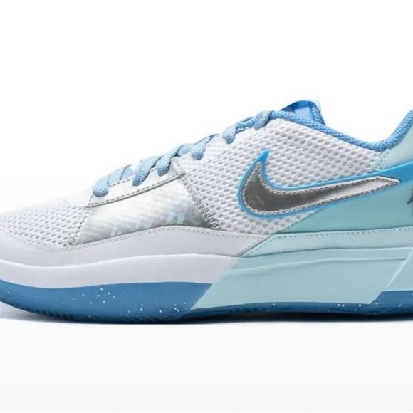 Nike Ja 1 Se GS Morant All Star Youth Basketball Shoes FJ1266-400 Glacier Blue - Picture 8 of 10